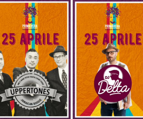 25 APRILE 2017 - THE UPPERTONES E DJ DELTA!